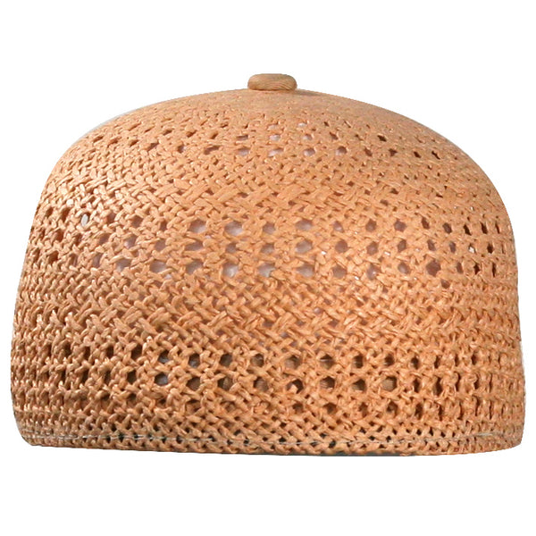 Vented Straw Baseball Cap by Capas