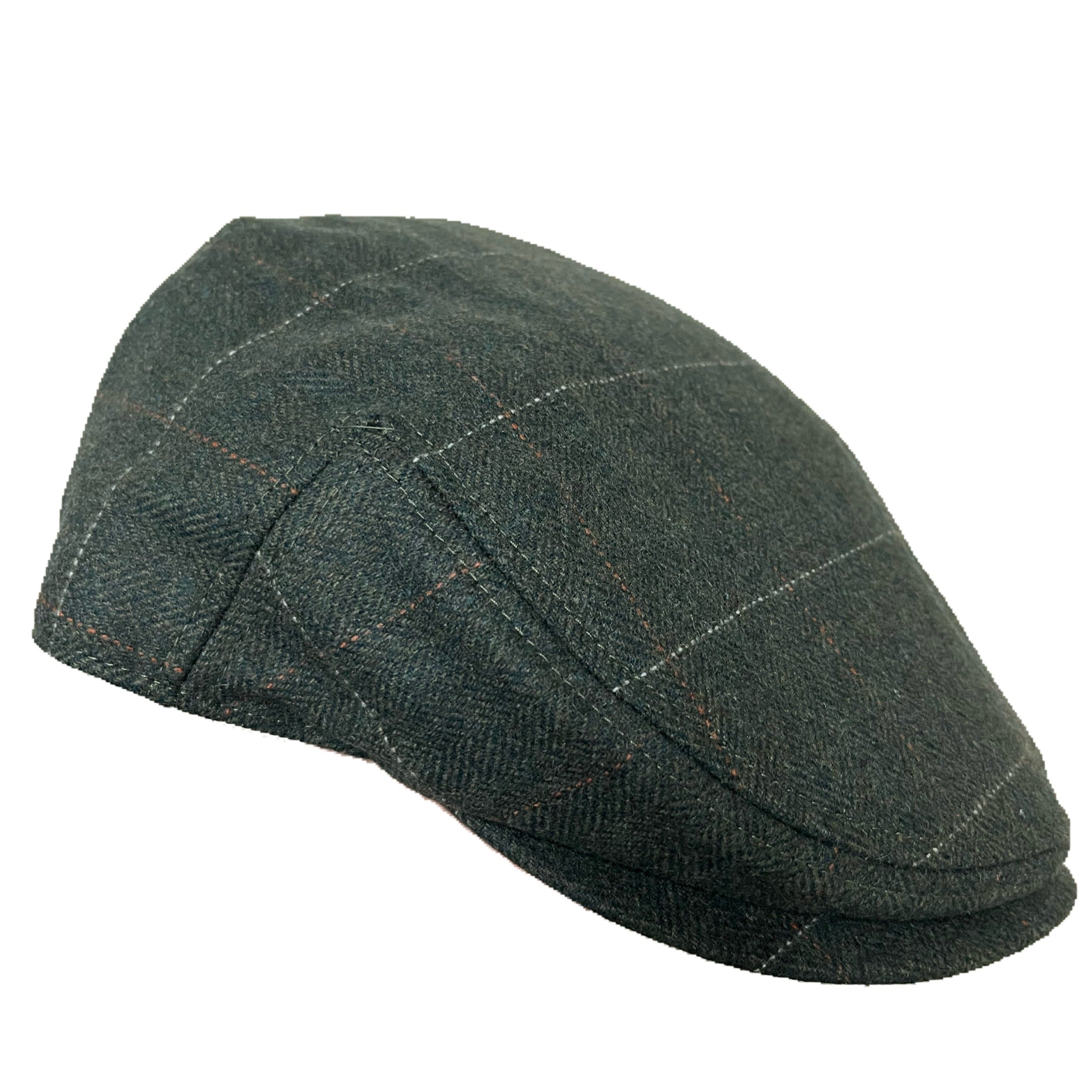 Fashion barbour flat cap black