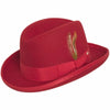 Wool Curled Brim Godfather by Capas