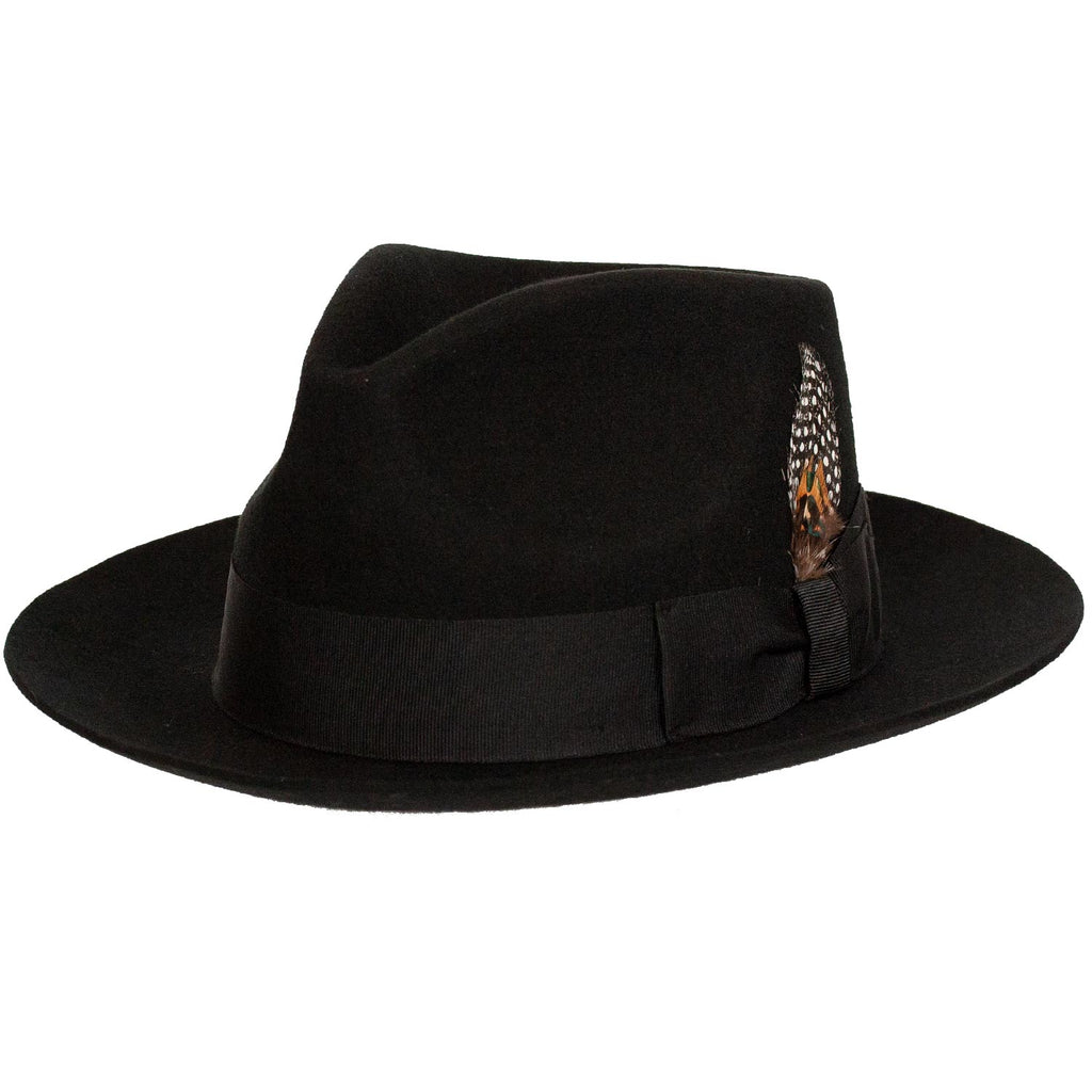 Louie Teardrop Wool Fedora by 9th Street Hats – Levine Hat Co.