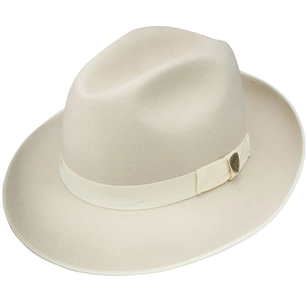 Regalis Classic Brim Wool Fedora by Dobbs – Levine Hat Co.