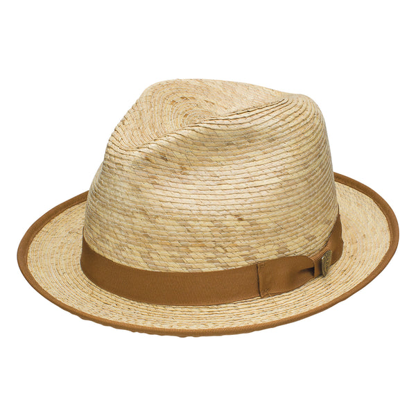 Mateo Palm Straw Fedora by Dobbs – Levine Hat Co.