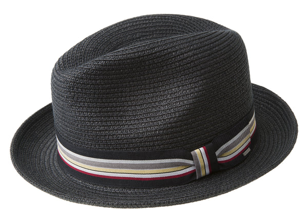 Salem Braided Straw Snap Brim Fedora by Bailey – Levine Hat Co.