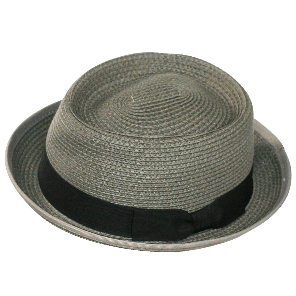 Miles Stingy Brim Straw Pork Pie By Broner Levine Hat Co 7008