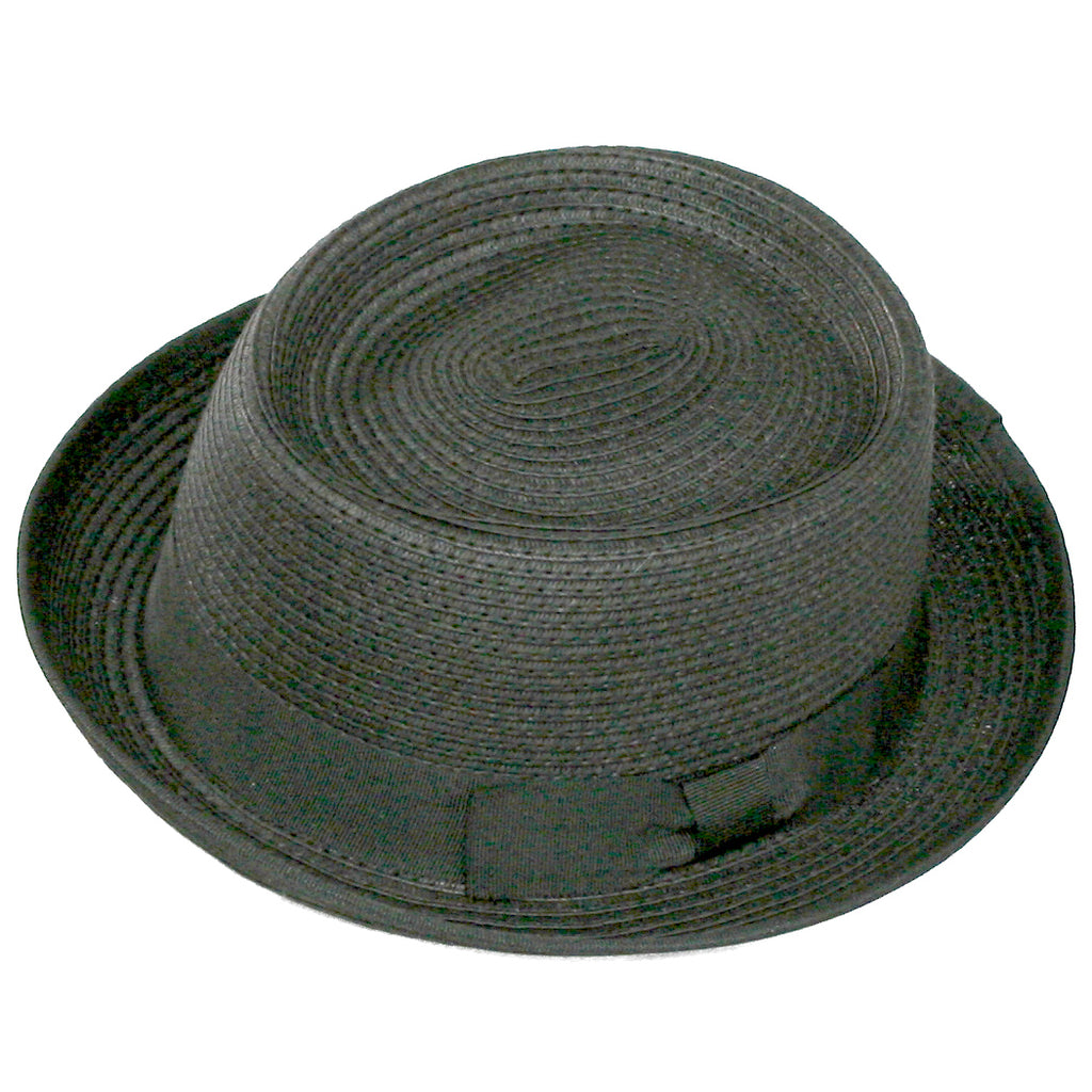 Miles Stingy Brim Straw Pork Pie By Broner Levine Hat Co 5399