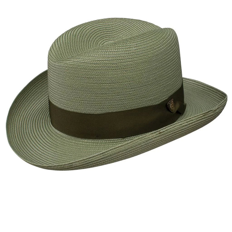 El Dorado Milan Straw Homburg by Dobbs – Levine Hat Co.